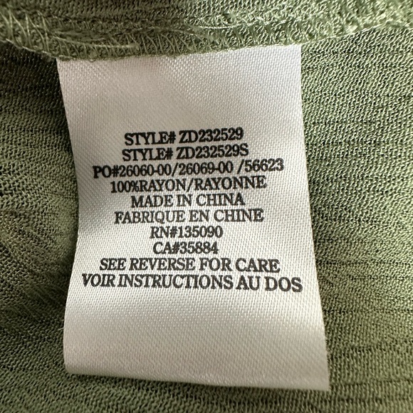 Z-Supply Maxi Dress Green Moss Size M - Picture 10 of 15